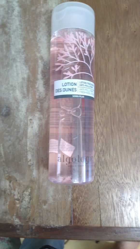 Algologie- anti-pollution freshness lotion- sensitive skin- 200 ML- 1/2 price! Susan's Beauty