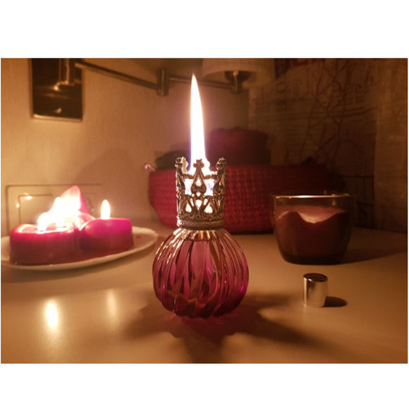 100ml Purple / Pink Pineapple Fragrance Diffuser Aromatherapy Oil Tan Lamp Kit Dser